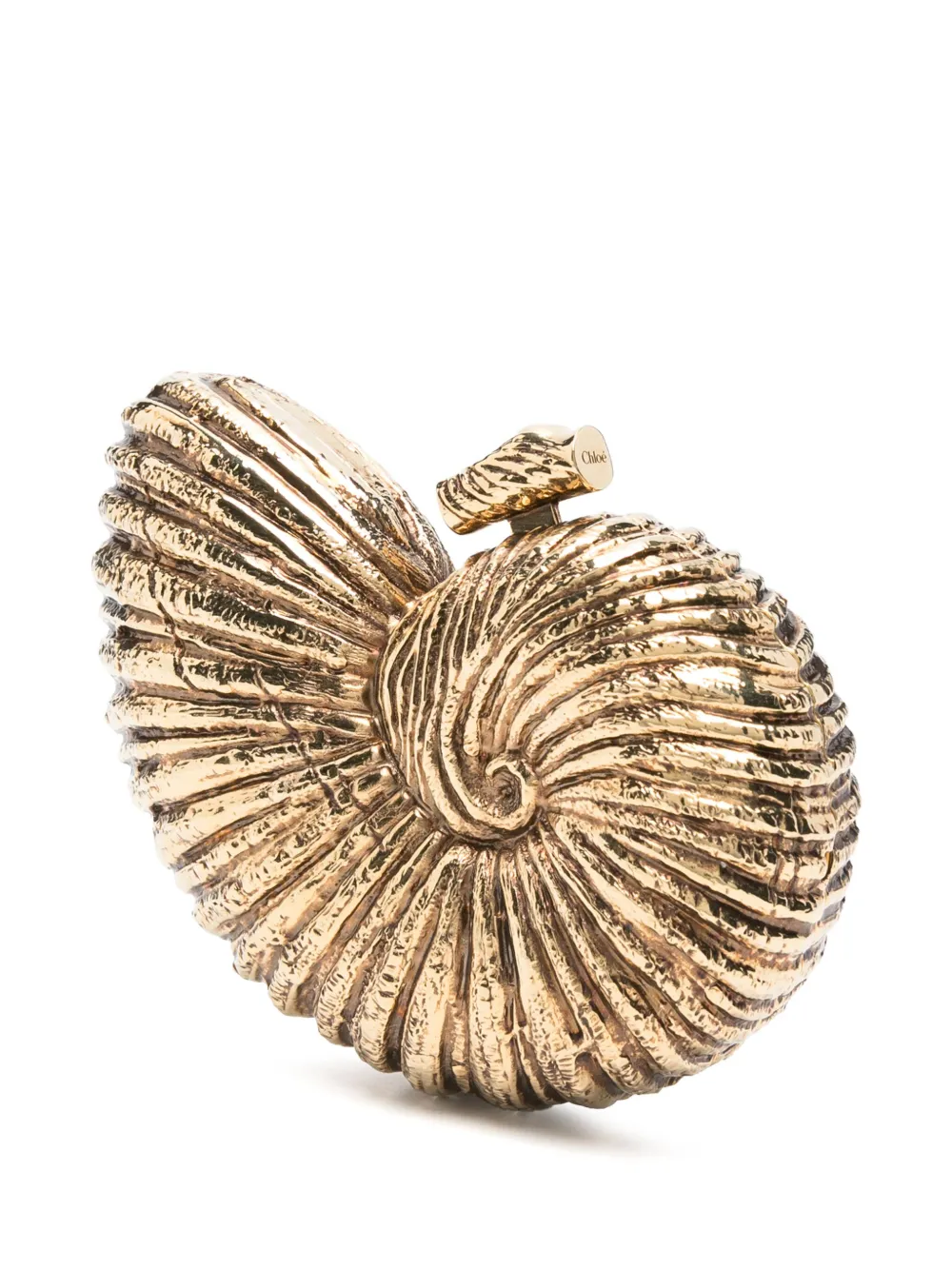 Chloé Sea Treasures clutch Goud