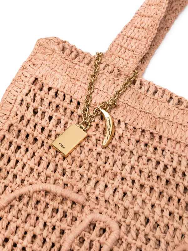 【関税＆送料込み】ChloAC Summer Banana Tote Bag Chloé Summer Banana Tote Bag In Raffia | Chloé BA