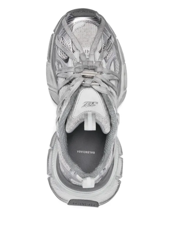 Balenciaga 3XL Extreme Lace スニーカー | シルバートーン