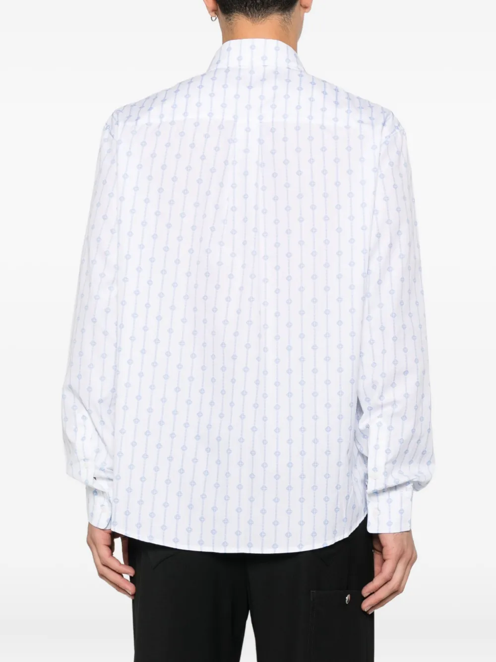 Casablanca monogram shirt Wit