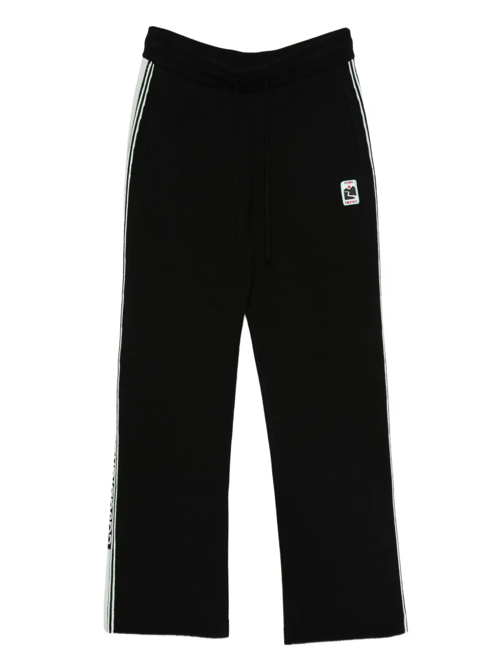 Casablanca merino track pants | Black | Image 1