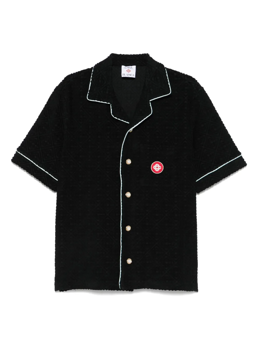 Casablanca camisa con botones | negro | Image 1