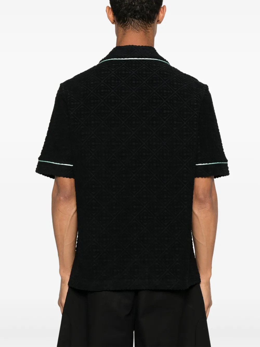 Casablanca cotton-blend shirt - Zwart