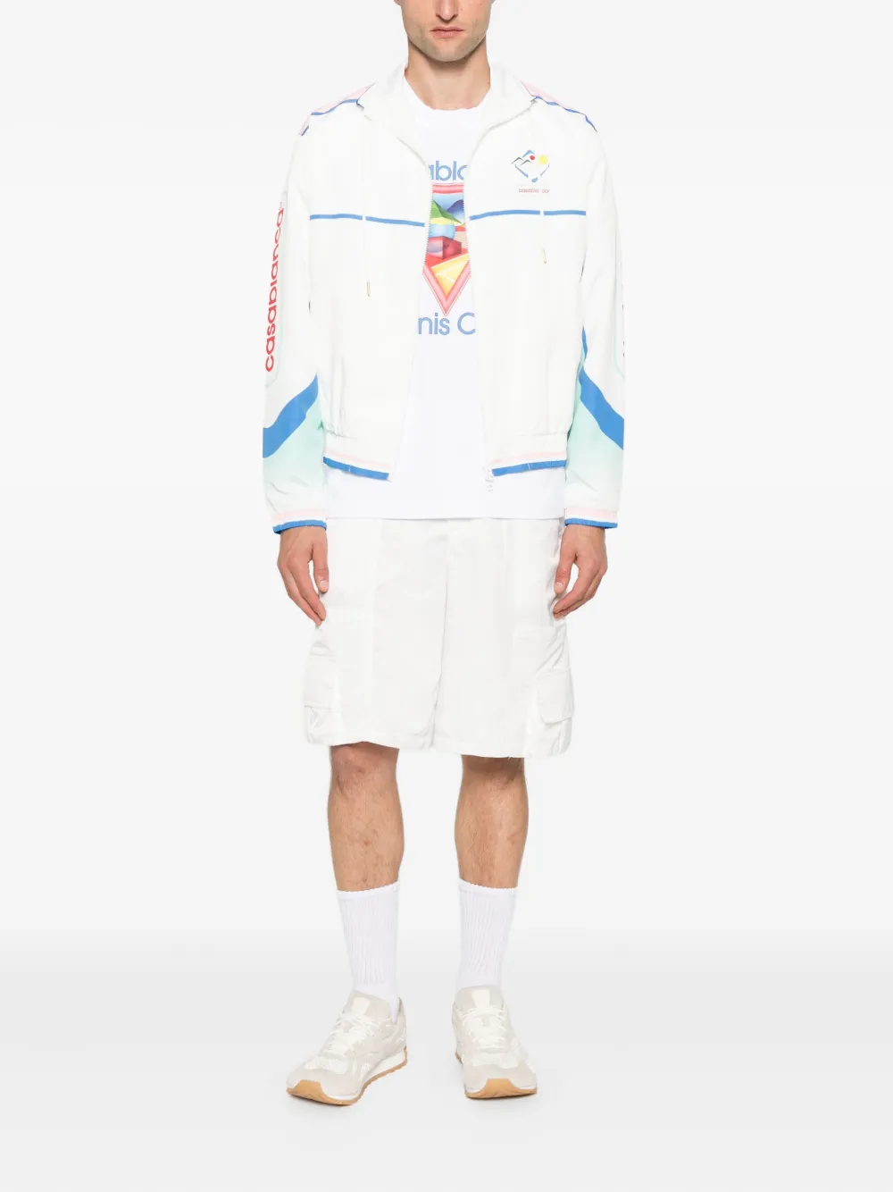 Casablanca Casa Sportif jacket Wit