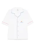 Casablanca cotton-blend shirt - White