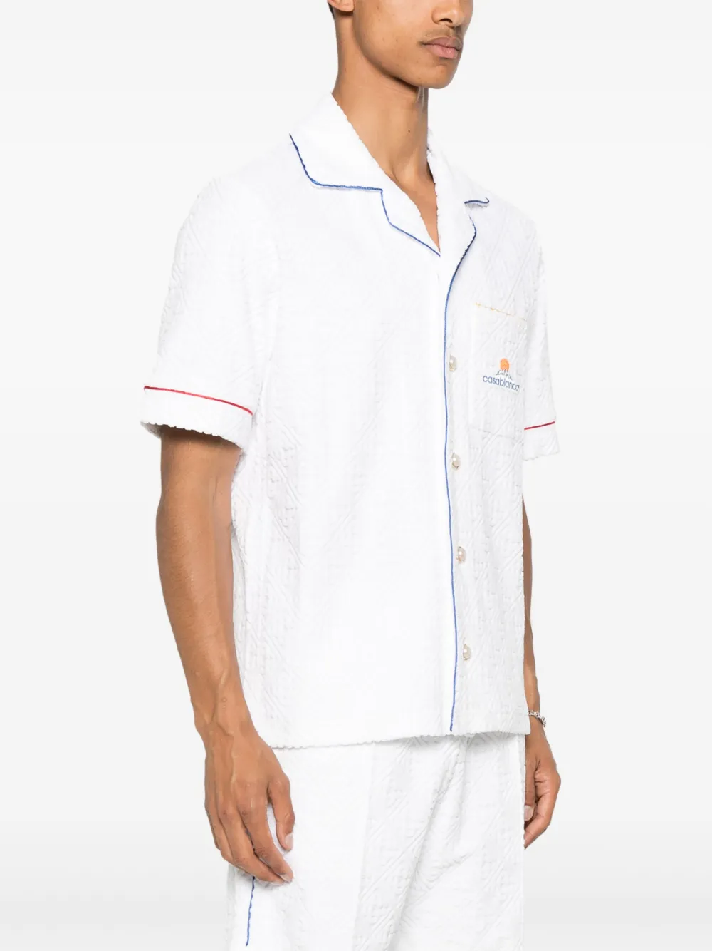 Casablanca Overhemd van katoenblend Wit