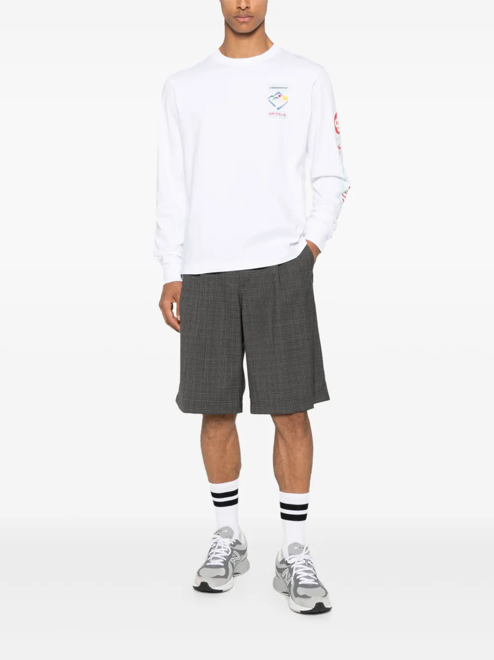 Casablanca Fuji Dream sweatshirt - Wit
