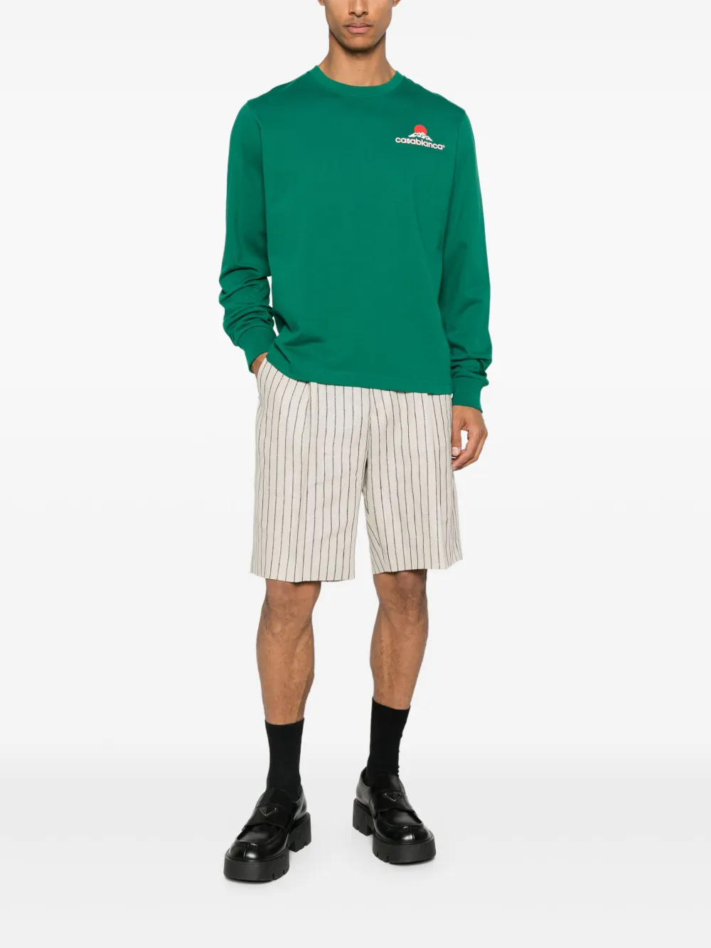 Casablanca Montagne t-shirt - Groen