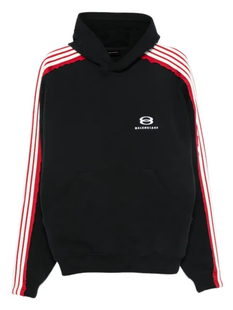Balenciaga striped hoodie