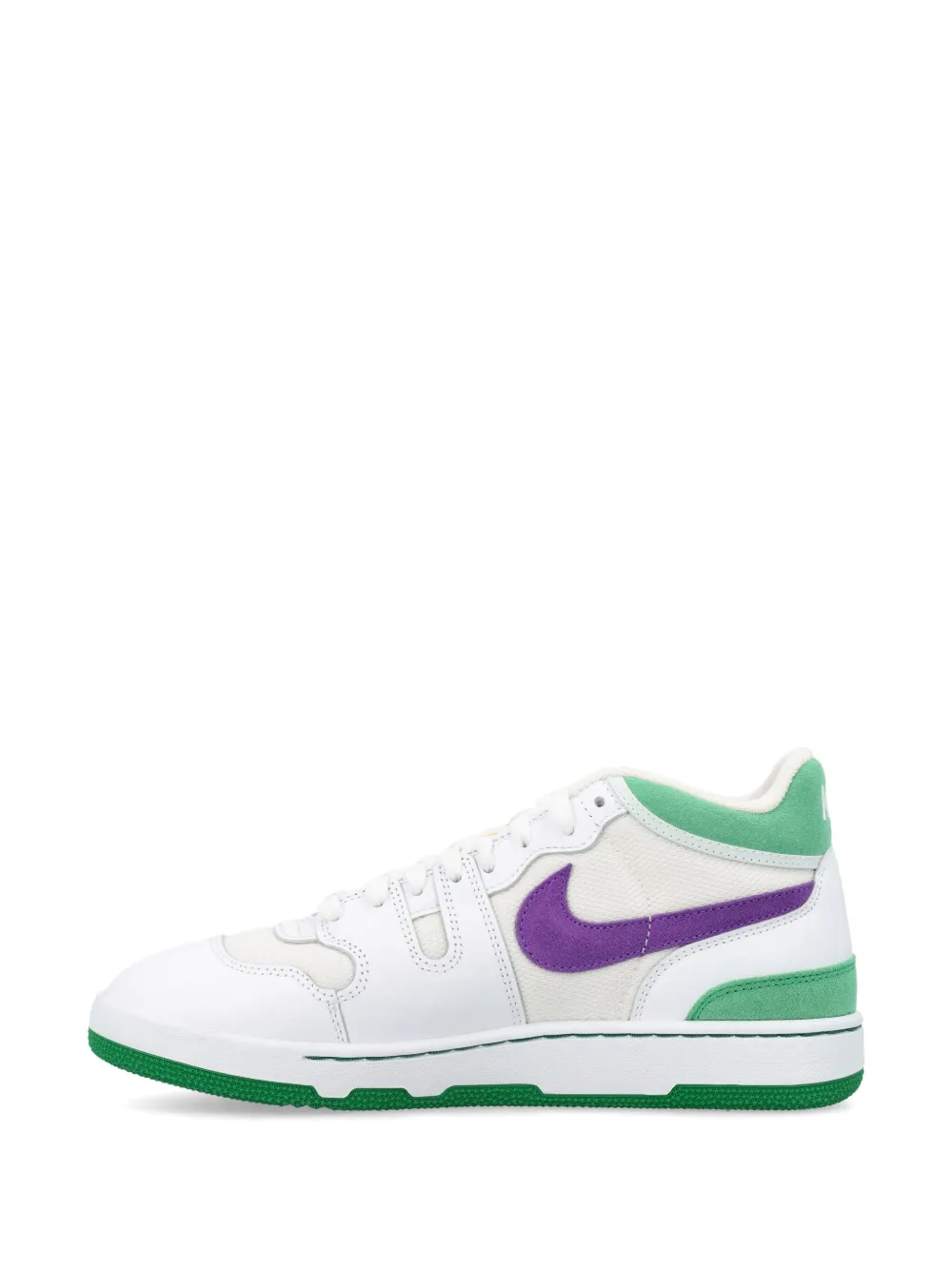 Nike Attack PRM sneakers met vlakken White Hyper Grape Court Green