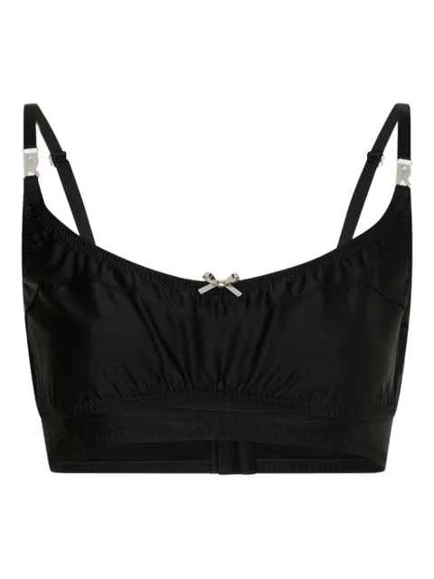 Rabanne bow-embellished tank top