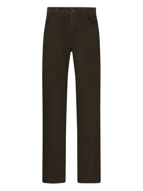 The Row five-pocket trousers