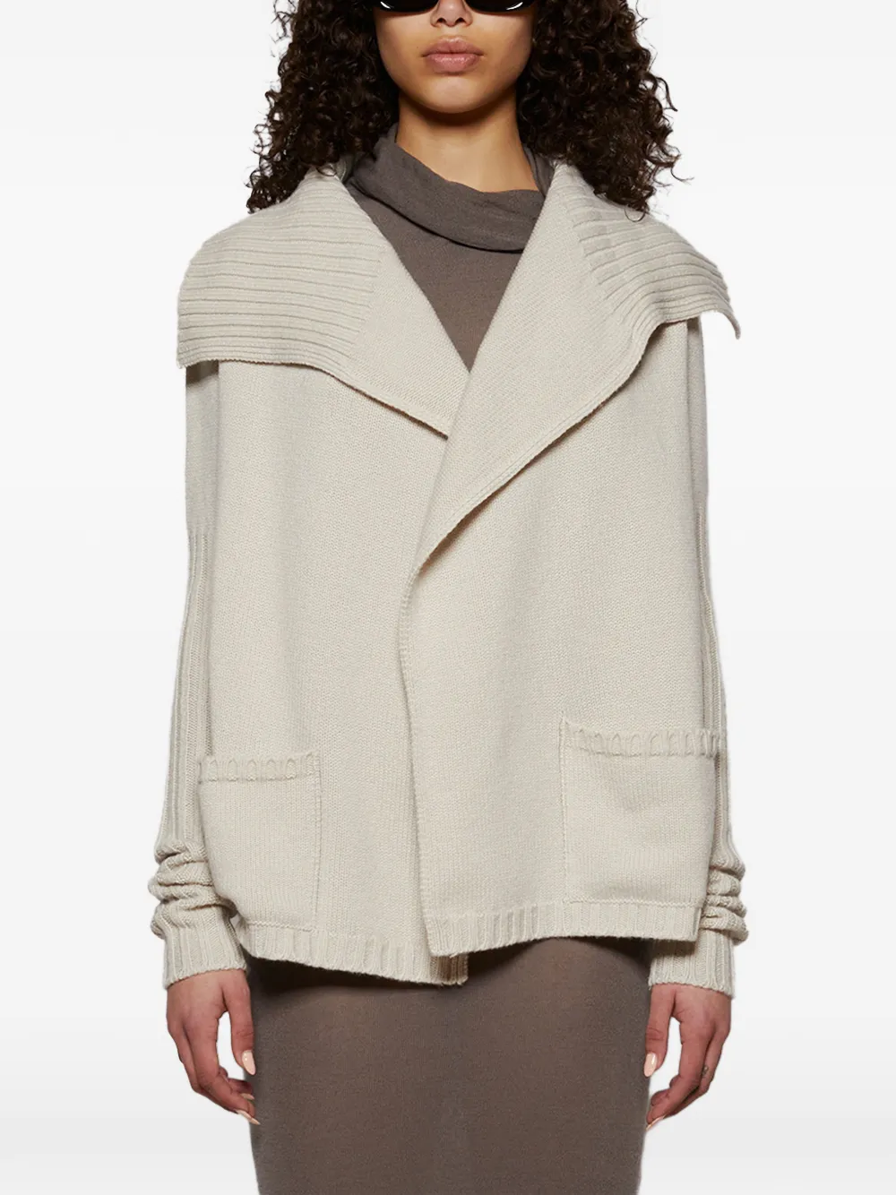 Rick Owens Sjaal vest Beige
