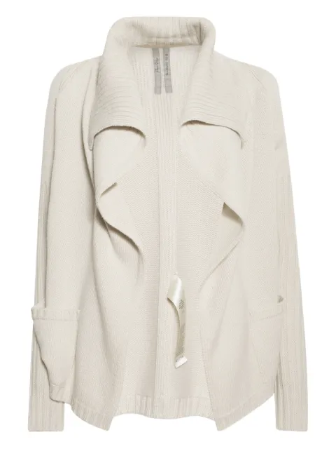 Rick Owens — shawl cardigan