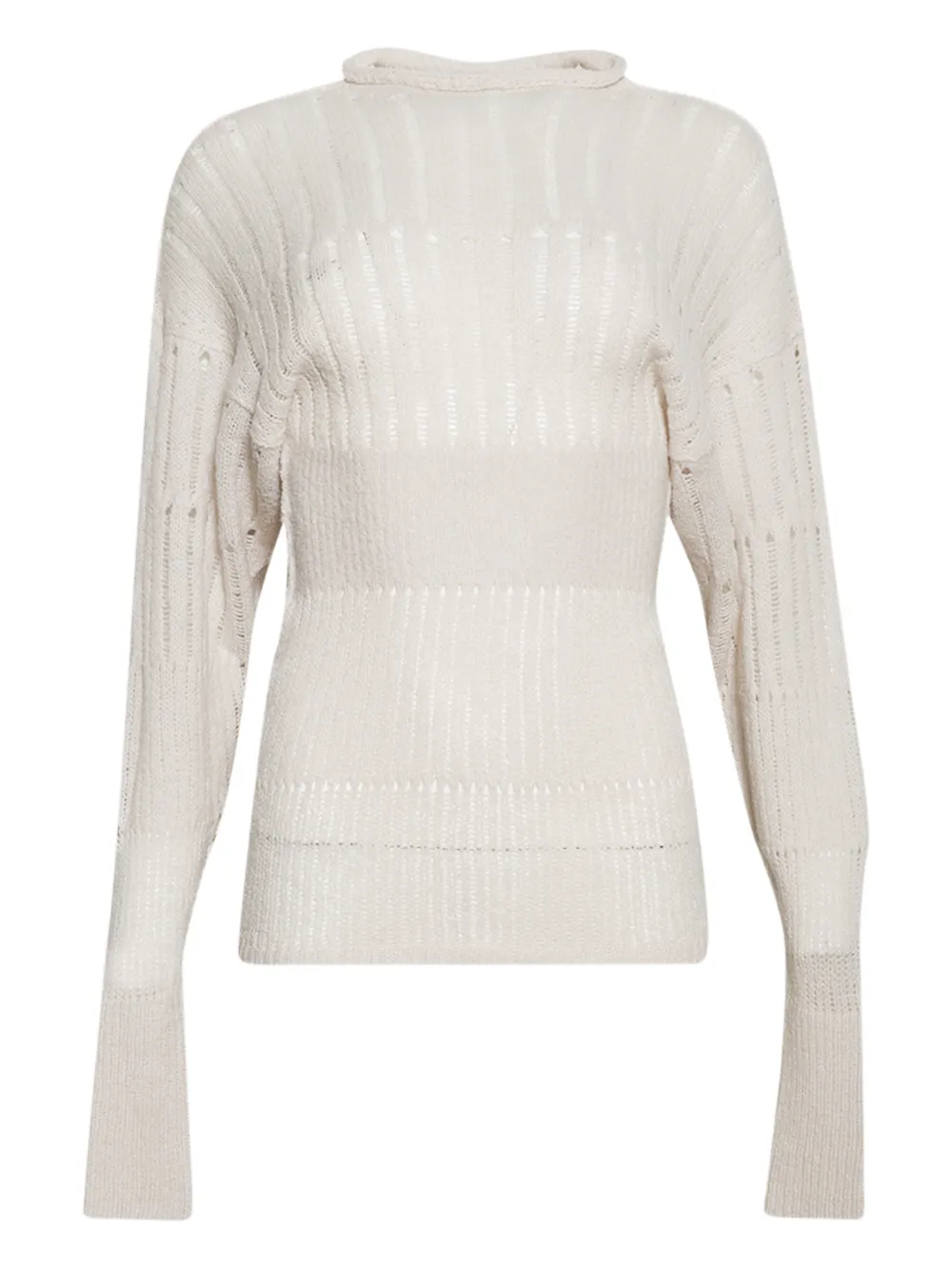 Rick Owens Dafne openwork sweater | Neutrals | Image 1