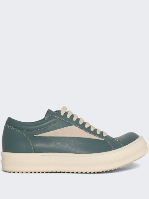 Rick Owens leather panel trainers