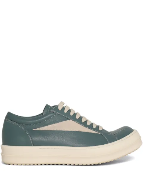 Rick Owens leather panel trainers