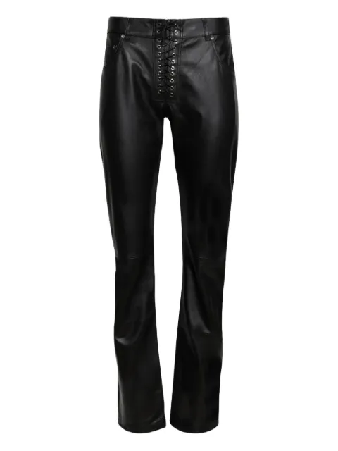 Ludovic de Saint Sernin Steve leather trousers