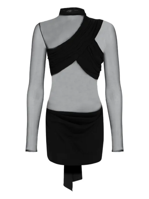 The New Arrivals Ilkyaz Ozel vestido corto con espalda abierta