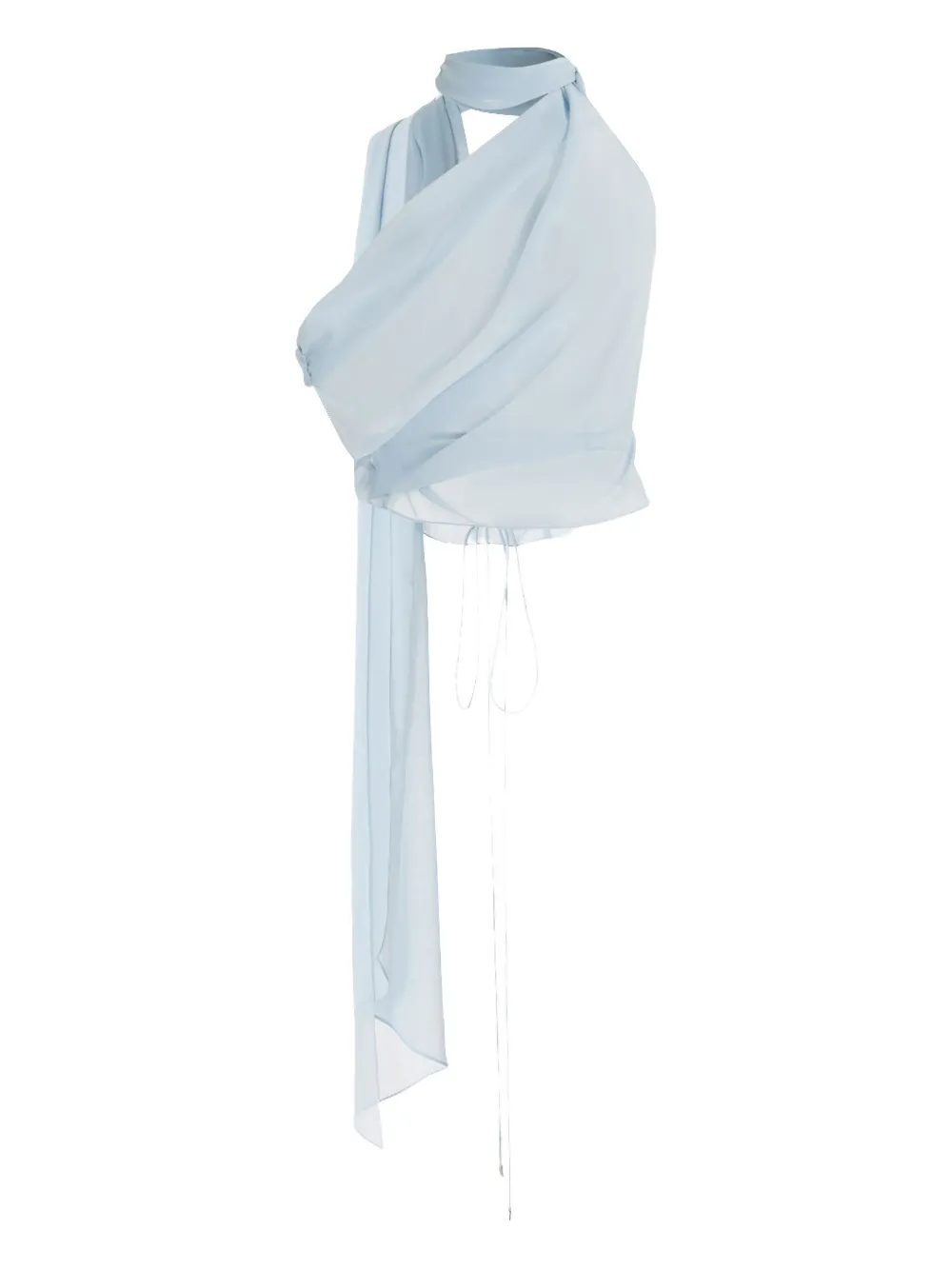 LaQuan Smith silk top