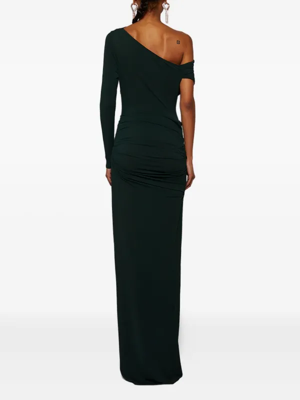 alex perry bridesmaid dresses Modest Burgundy Bridesmaid Dresses with Long Sleeves  jkprom