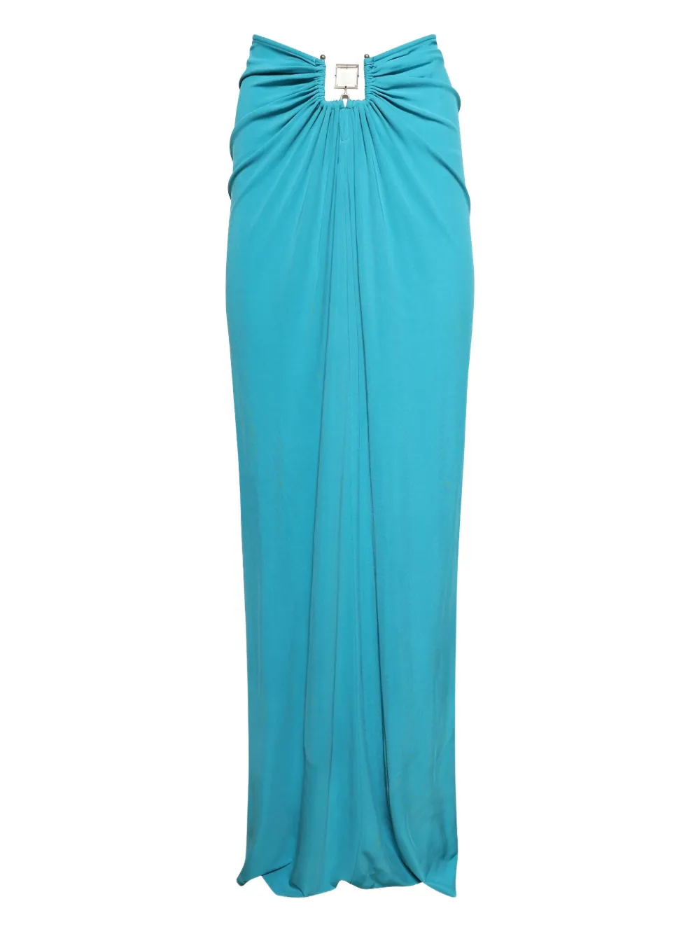 Christopher Esber Bezel Quartz ruched skirt | Blue | Image 1