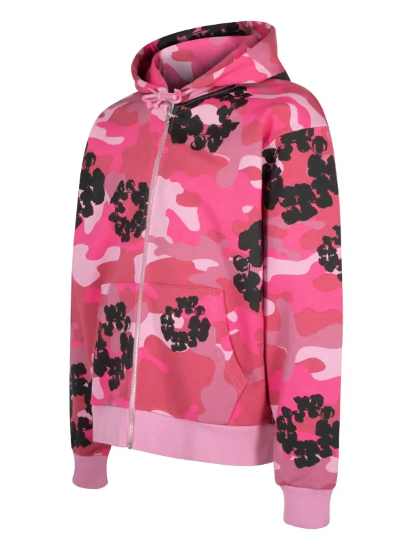 Denim Tears Pink Camo パーカー | ピンク | FARFETCH JP