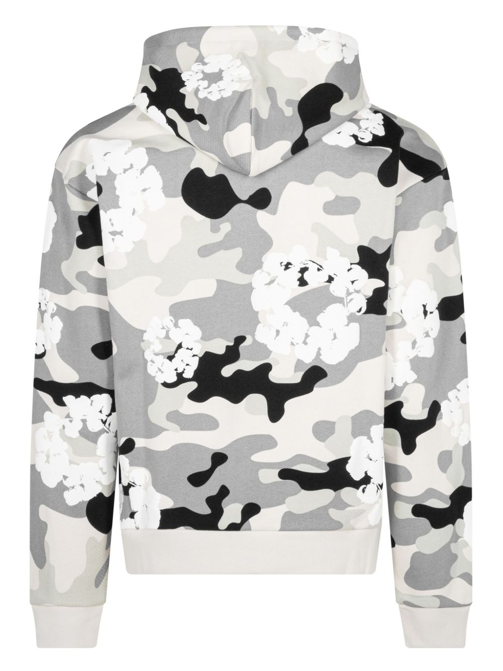 Denim Tears Hoodie met camouflageprint - Zwart