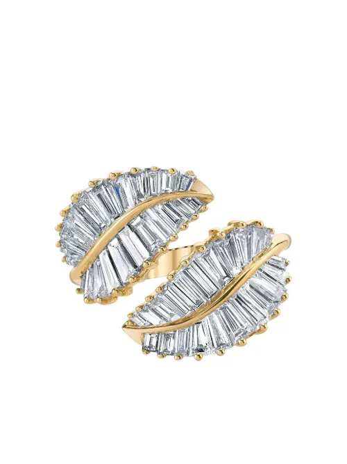 Bague en 18ct pavée de diamants - Anita Ko - Modalova
