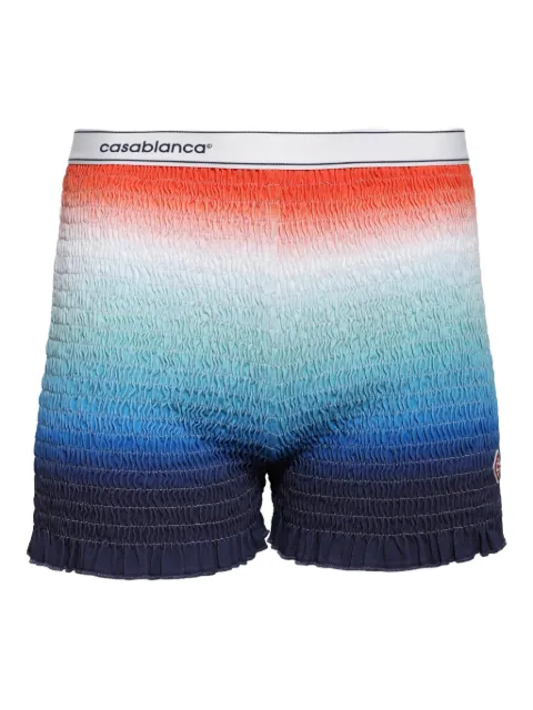 Casablanca gradient-effect shorts