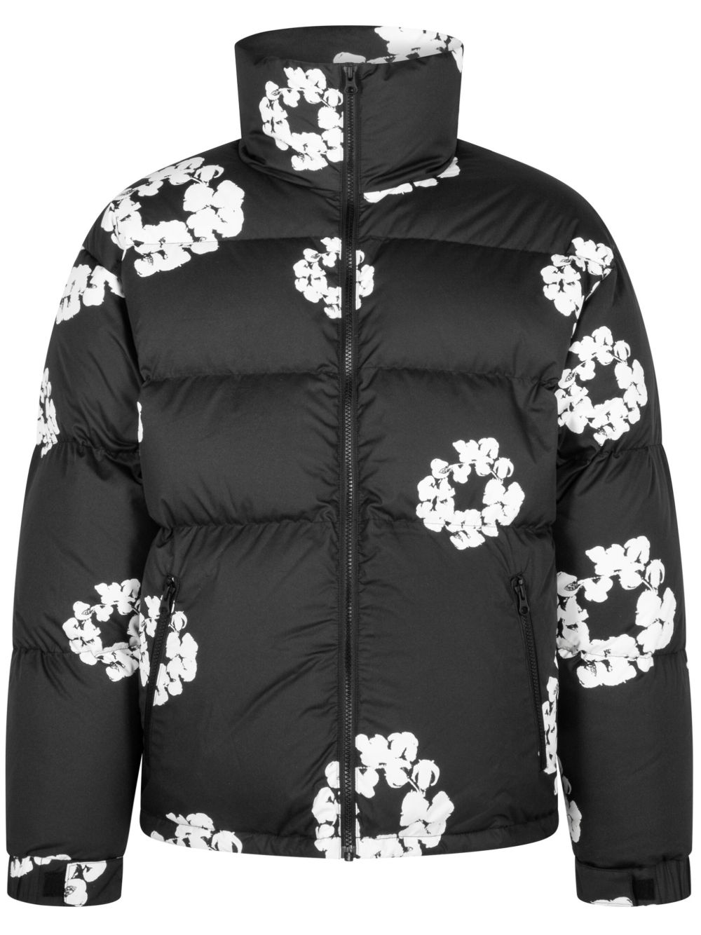 Image 1 of Denim Tears floral-print padded jacket