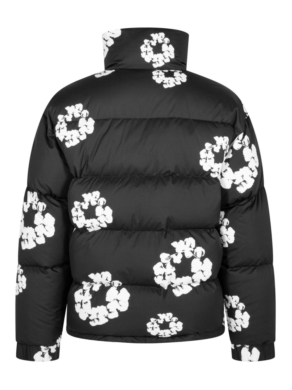 Denim Tears Jack met bloemenprint - Zwart