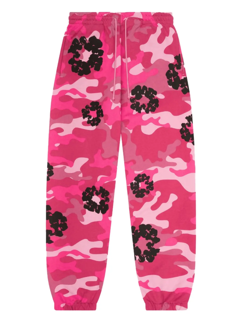 Denim Tears Wreath track pants | Pink | Image 1