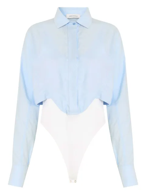 Andrea Bogosian Body cropped com abotoamento