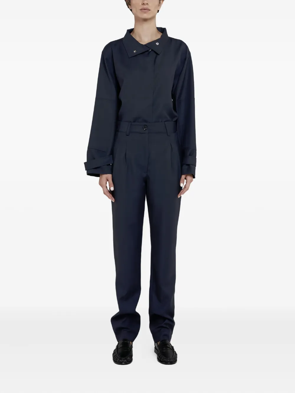 Andrea Bogosian Ifila pleated-front trousers | Calça social | Image 2