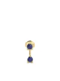 Anita Ko 18K yellow gold large Orbit sapphire single earring