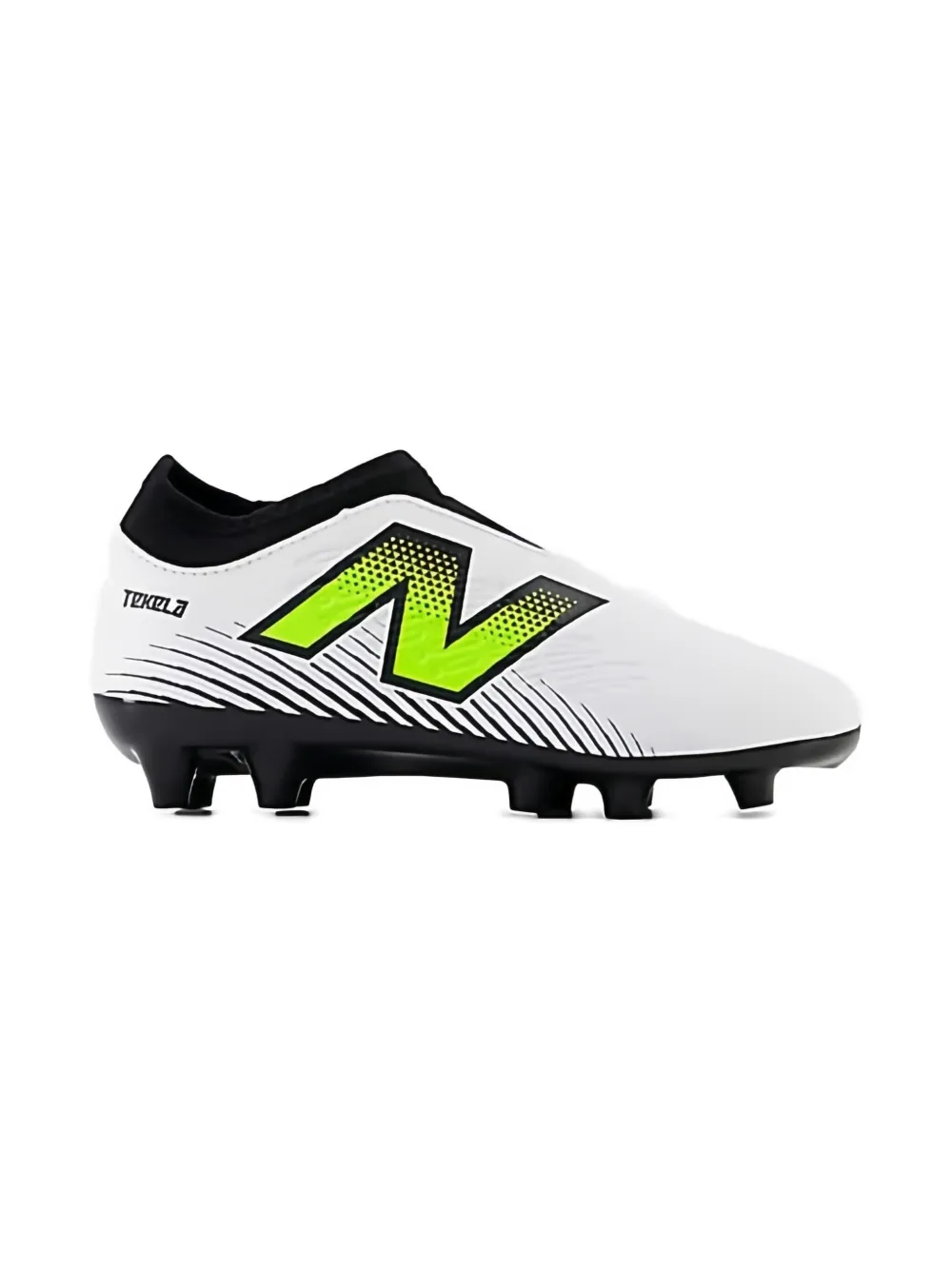 New Balance Tekela Magique V4+ "White Hi Lite Black" cleats