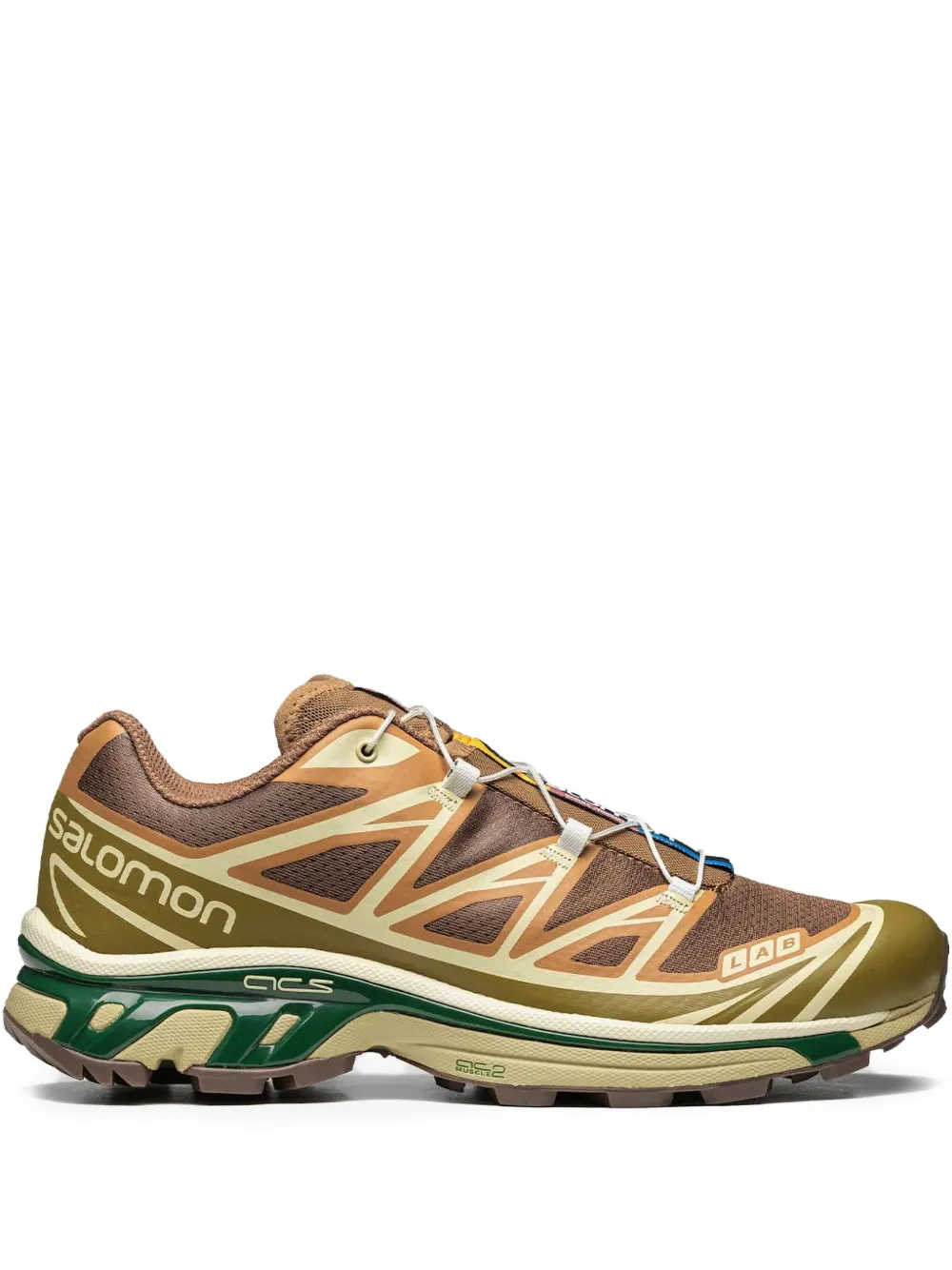 Salomon XT-6 "Lizard Eden" sneakers Brown