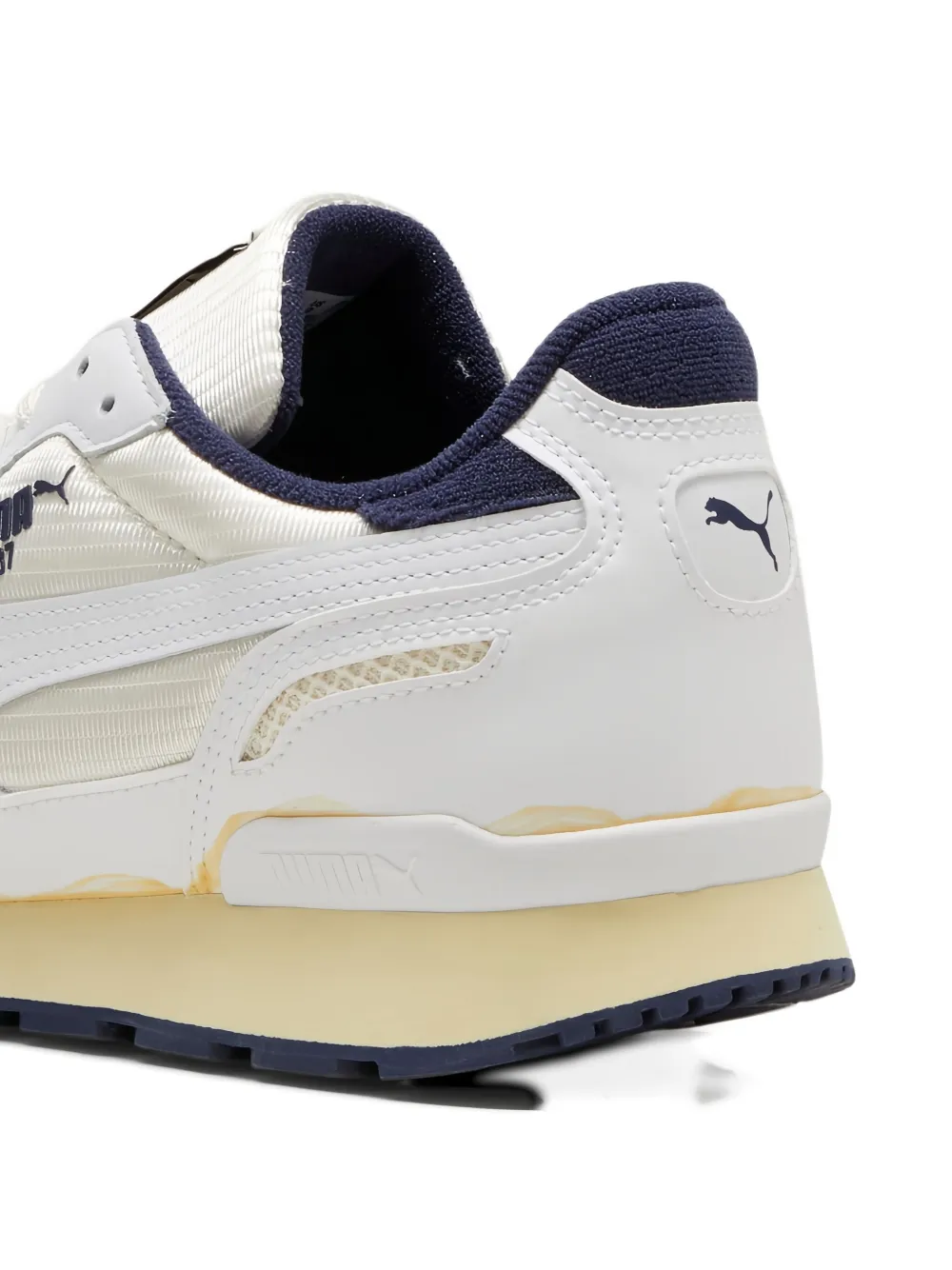 Puma Rx-737 Neverworn Ii "frosted Ivory/light Straw" Sneakers In White
