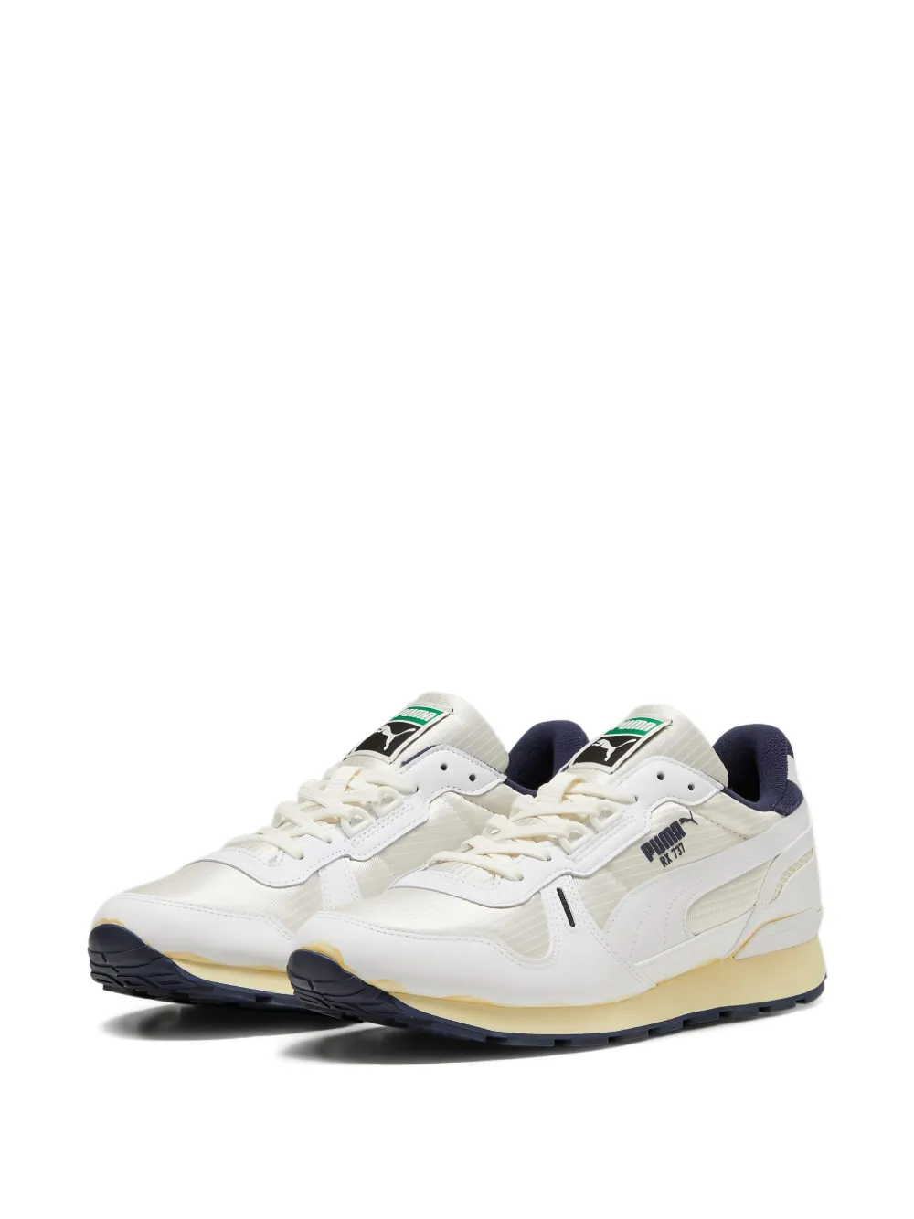 Puma Rx-737 Neverworn Ii "frosted Ivory/light Straw" Sneakers In White