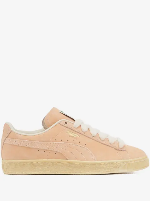 PUMA suede "Bright Melon/Frosted Ivory" sneakers