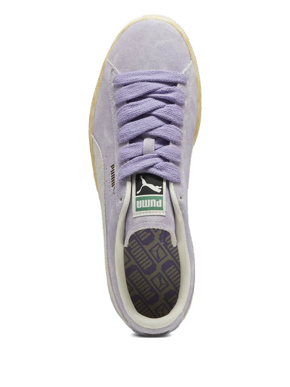 Puma Faded "purple/white" Sneakers In Purple