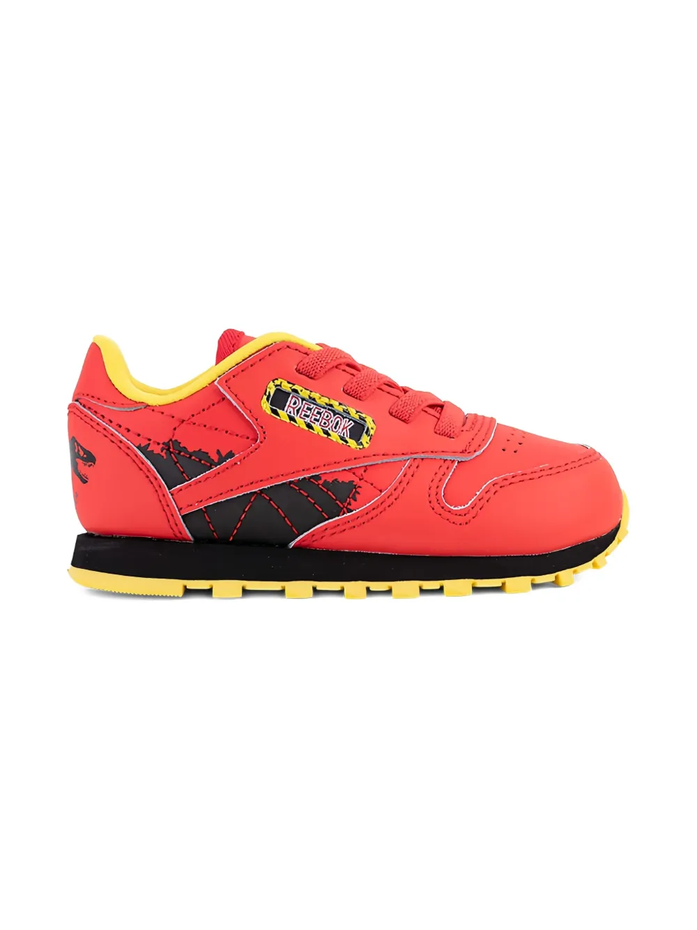 Reebok Kids Classic Leather TD "Jurassic Park Red" sneakers
