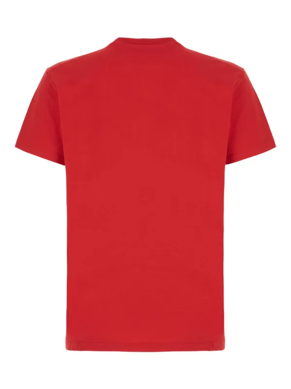 DSQUARED2 サーフィンTシャツ レッド DSQUARED2 ロゴ Tシャツ | レッド | FARFETCH JP