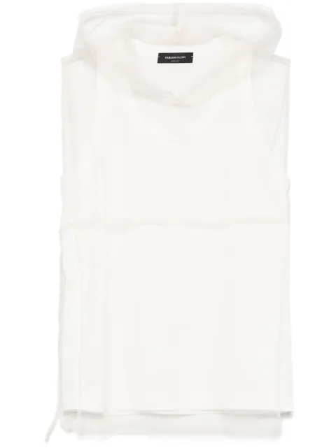 Fabiana Filippi sheer-layer tank top