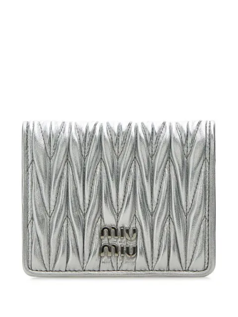 Miu Miu small matelassé wallet