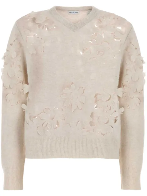 Burberry Cutout Daisy sweater