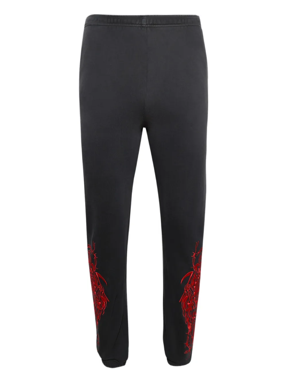 Warren Lotas embroidered track pants | Black | Image 1
