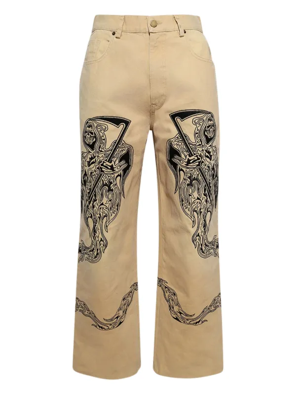Warren Lotas Cotton Straight Jeans | Neutrals | FARFETCH