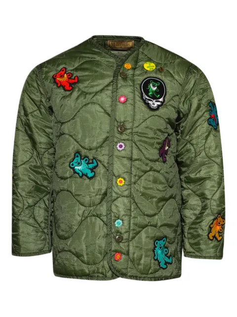 MadeWorn patch-detail padded jacket 